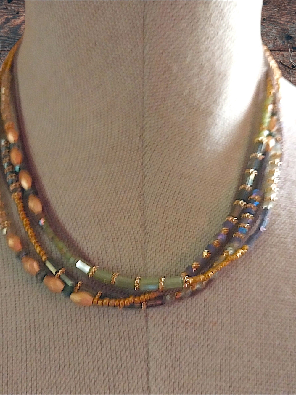 Multi-Strand Necklace - Picture 2 of 4